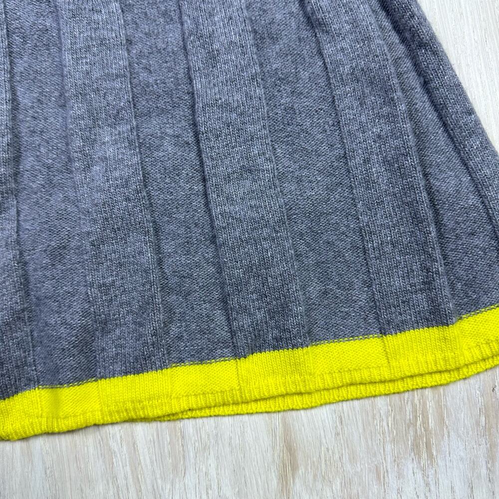 Anthropologie Arseneau Ribbed Casual High Neck Knee Length Sweater Dress Small - Picture 7 of 15